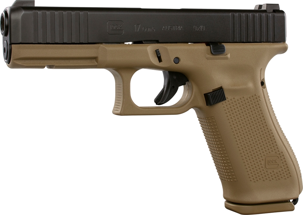 Glock 17 Gen5, Französische Armeepistole, Coyote